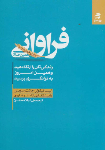 کتاب دست دوم کتاب فراوانی همین حالا Abundance Now زندگی تان را ارتقا دهید و همین امروز به توانگری برسید