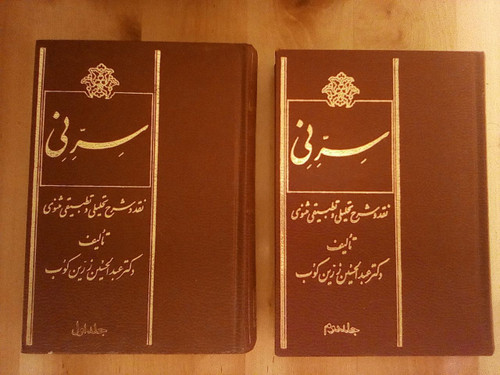 کتاب دست دوم سر نی/تالیف دکتر عبدالحسین زرینکوب/دو جلدی
