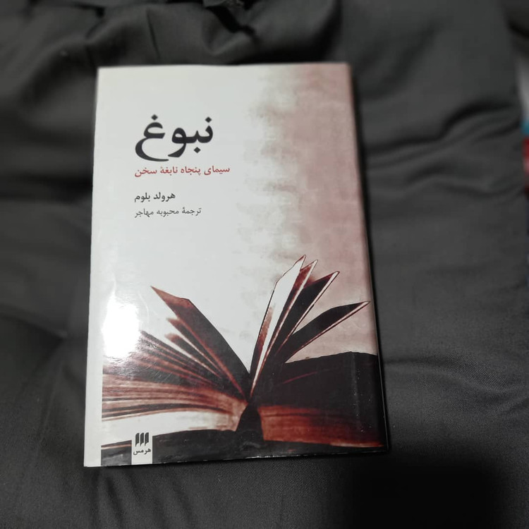 خرید و قیمت کتاب دست دوم کتاب نبوغ : سیمای پنجاه نابغه سخن - هرولد بلوم