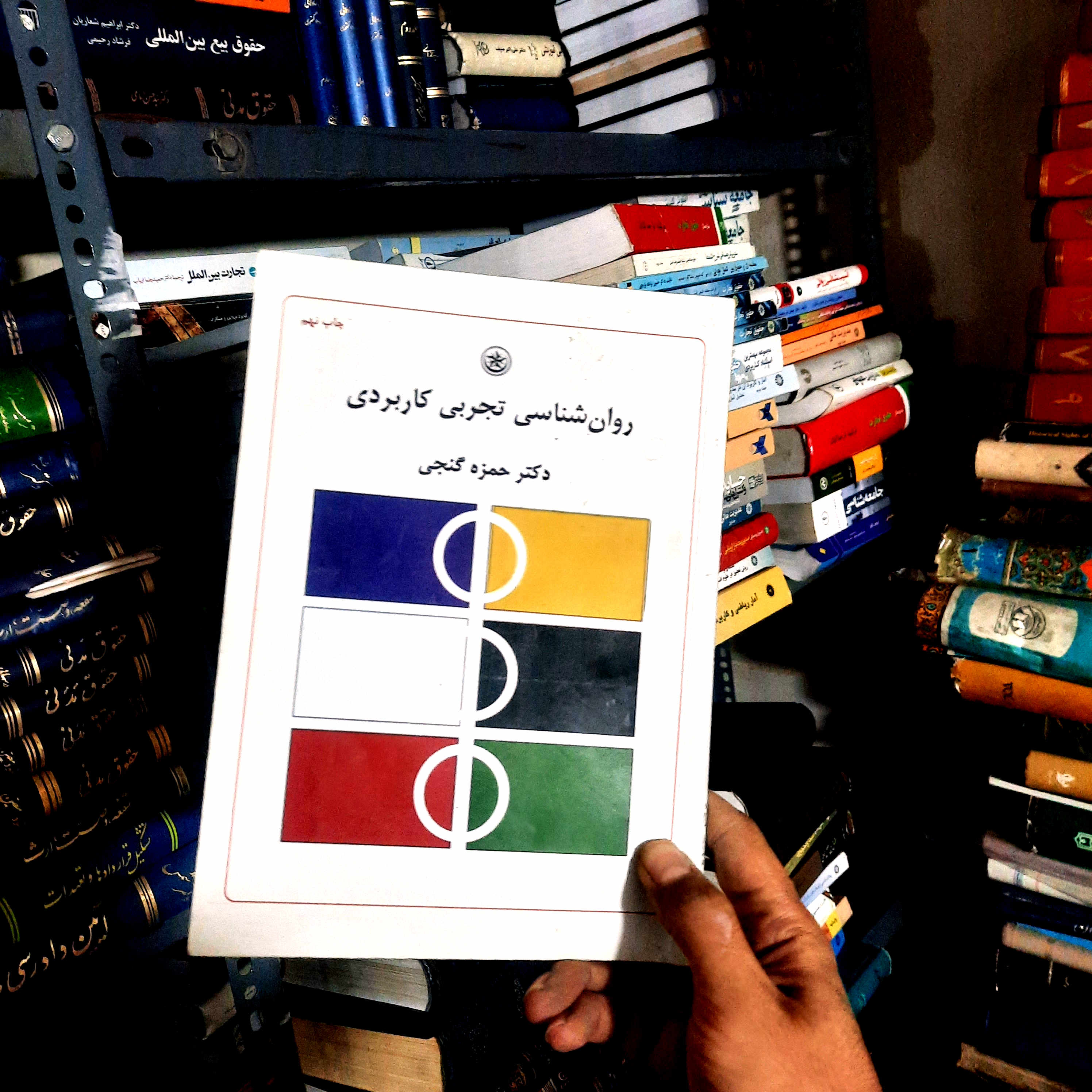 خرید و قیمت کتاب دست دوم روان شناسی تجربی کاربردی_حمزه گنجی