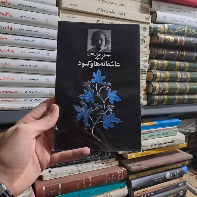 خرید و قیمت کتاب دست دوم | عشّاقانهها و کبود نویسنده: مهدی اخوان ثالث (م. امید)