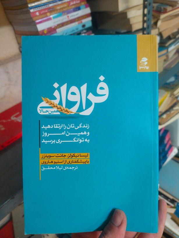 خرید و قیمت کتاب دست دوم فراوانی (زندگیتان را ارتقا دهید و همین امروز به توانگری برسید)