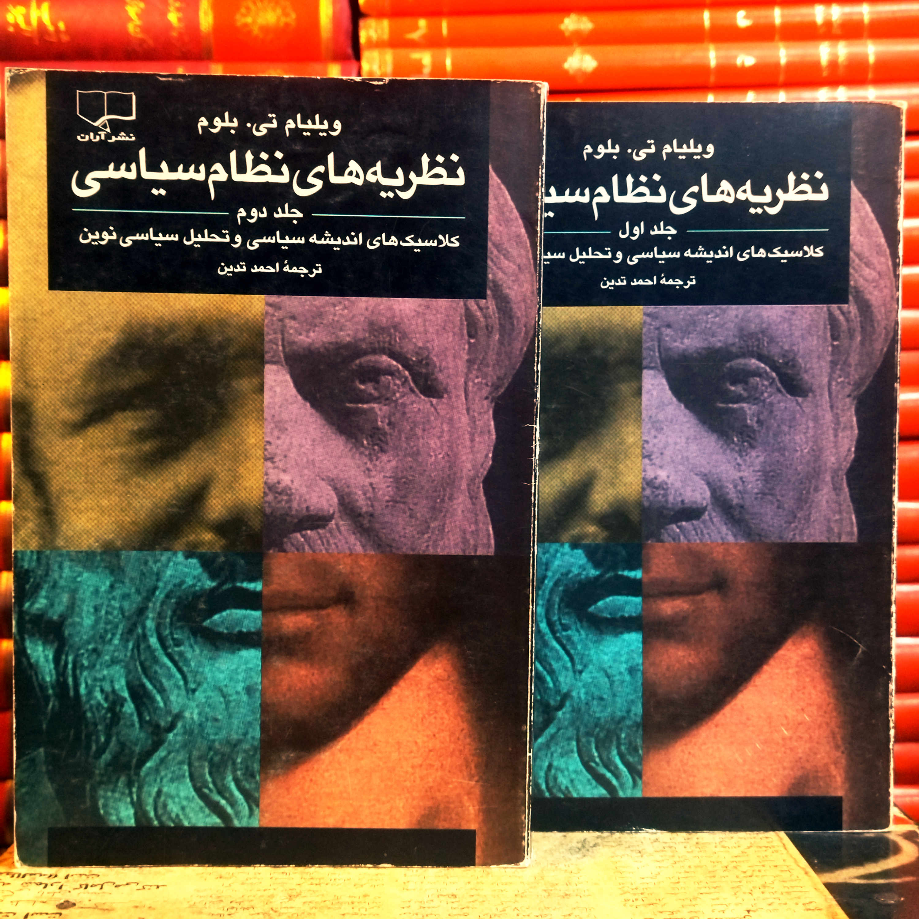 کتاب دست دوم نظریه های نظام سیاسی اثر ویلیام تی بلوم (2 جلدی)
