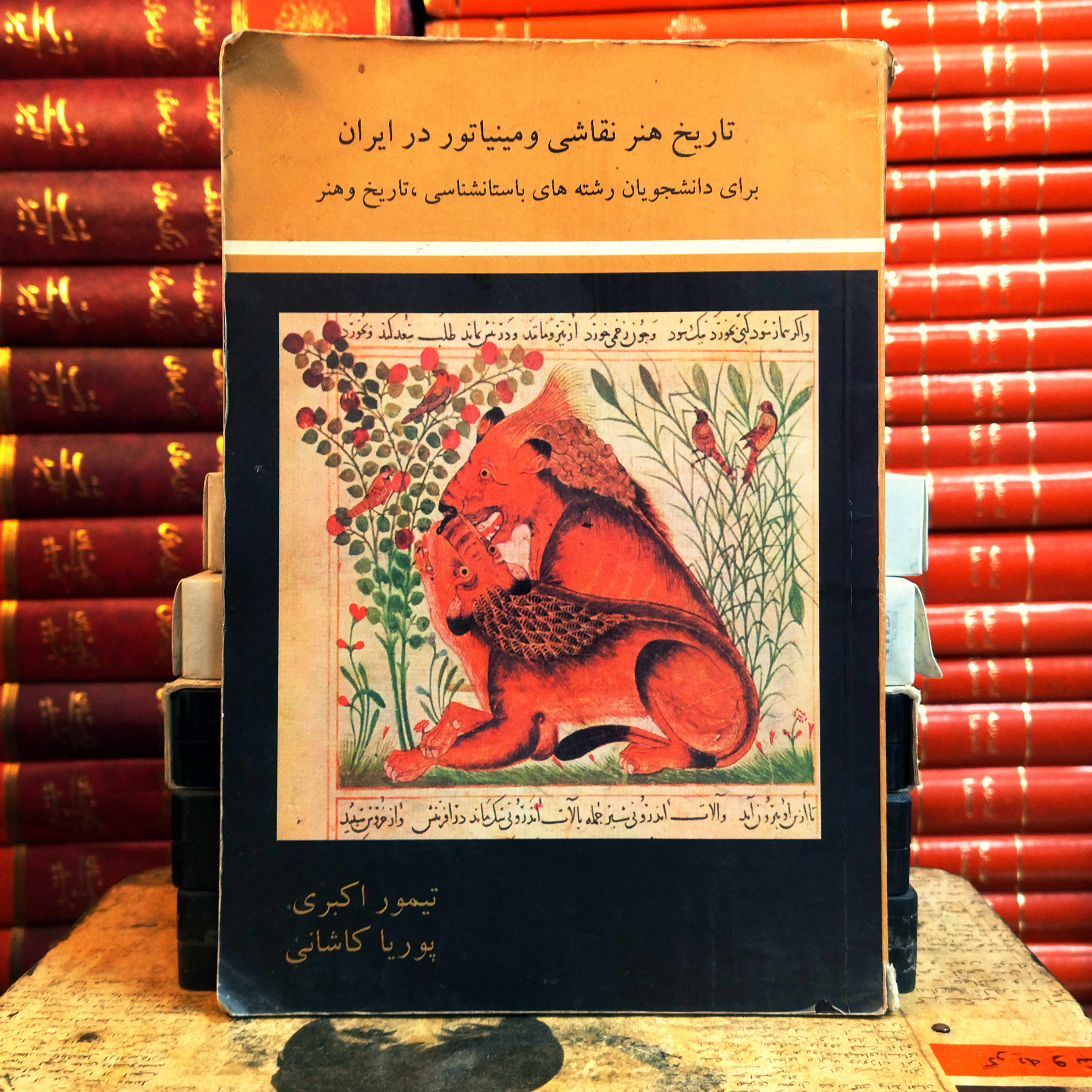 کتاب دست دوم  تاریخ هنر نقاشی و مینیاتور در ایران اثر تیمور اکبری و پوریا کاشانی