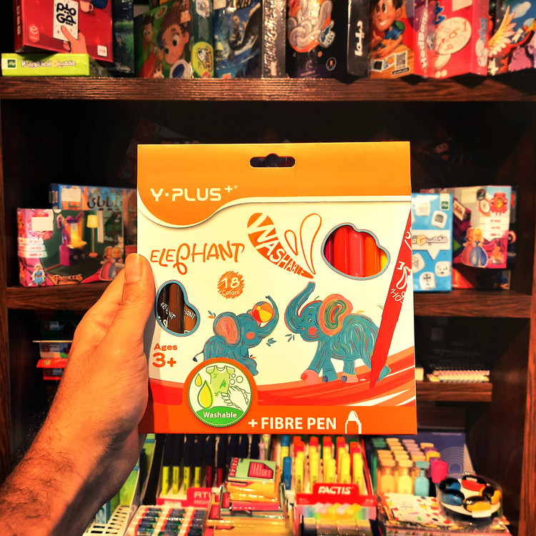 ماژیک رنگآمیزی وایپلاس (Y-Plus) مدل 18S | بسته ۶، ۱۲ و ۱۸ رنگ