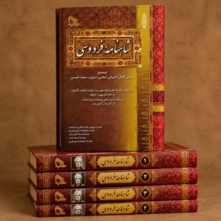 دوره ۴ جلدی کتاب شاهنامه فردوسی انتشارات طلایه 4 جلدی ( مشابه نو )
