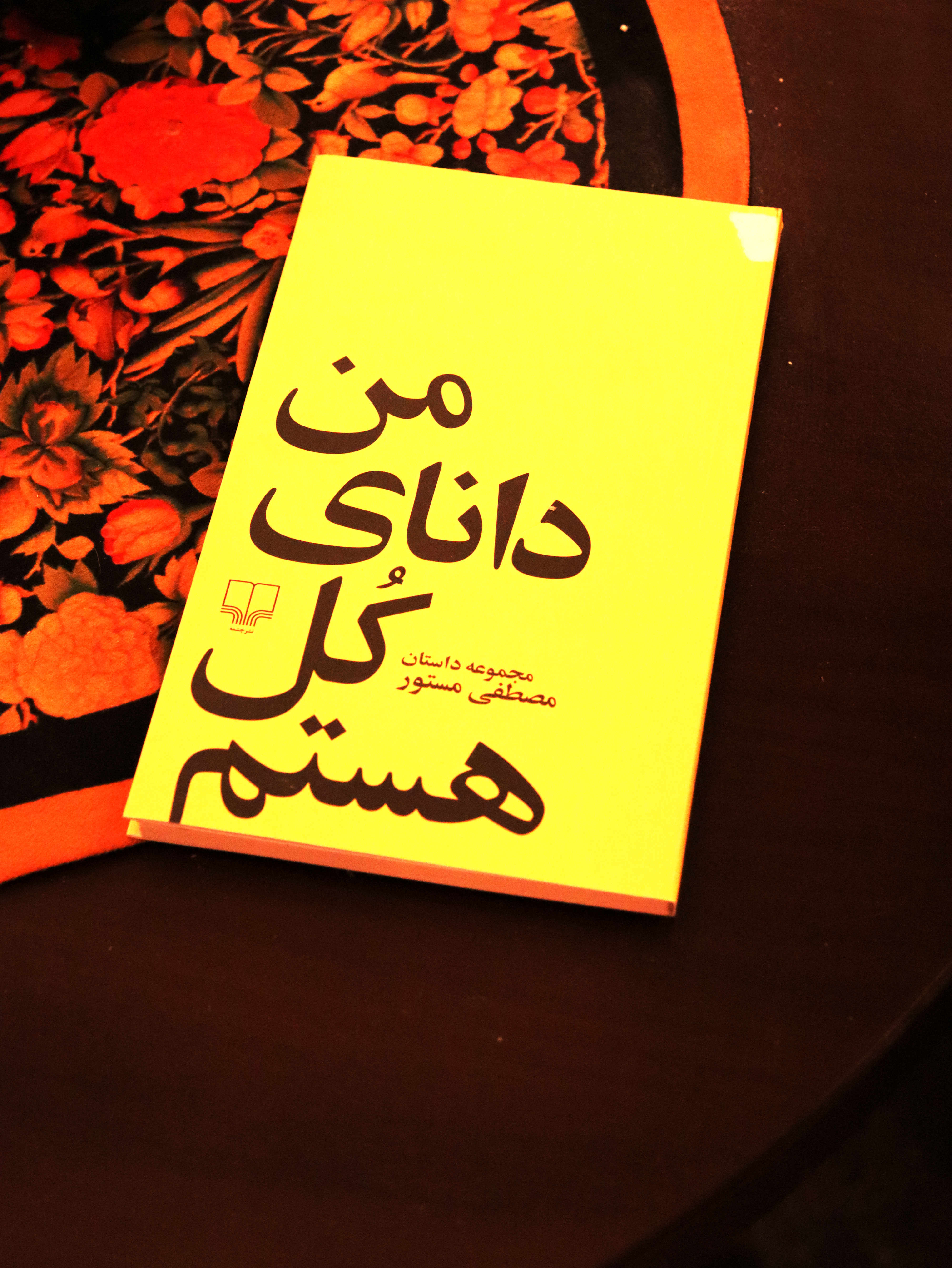من دانای کل هستم اثر مصطفی مستور ( گوشه ی جلد زخمی است )